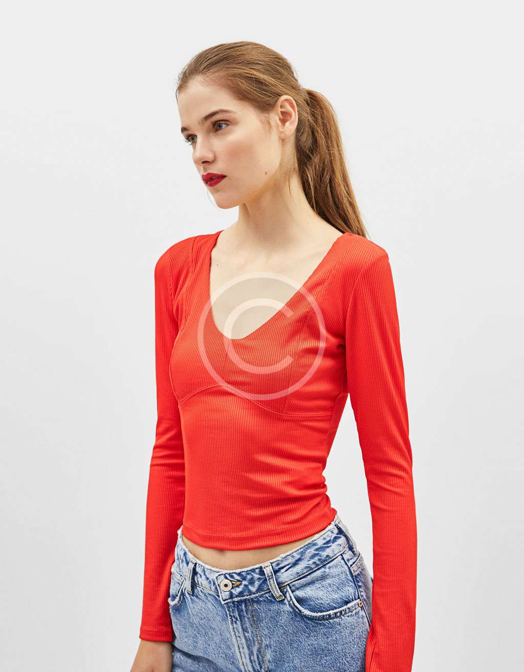 Womens casual long sleeve shirt - Imagen 3